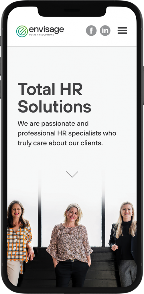 Envisage HR Solutions Responsive Website Design