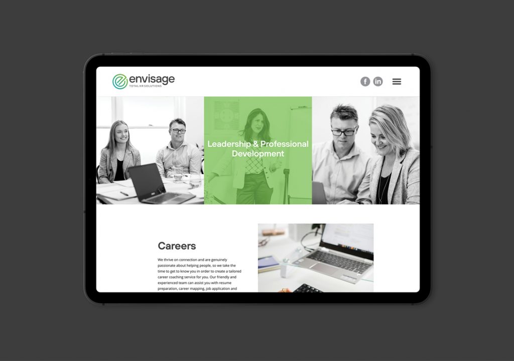 Envisage HR Solutions Responsive Website Design