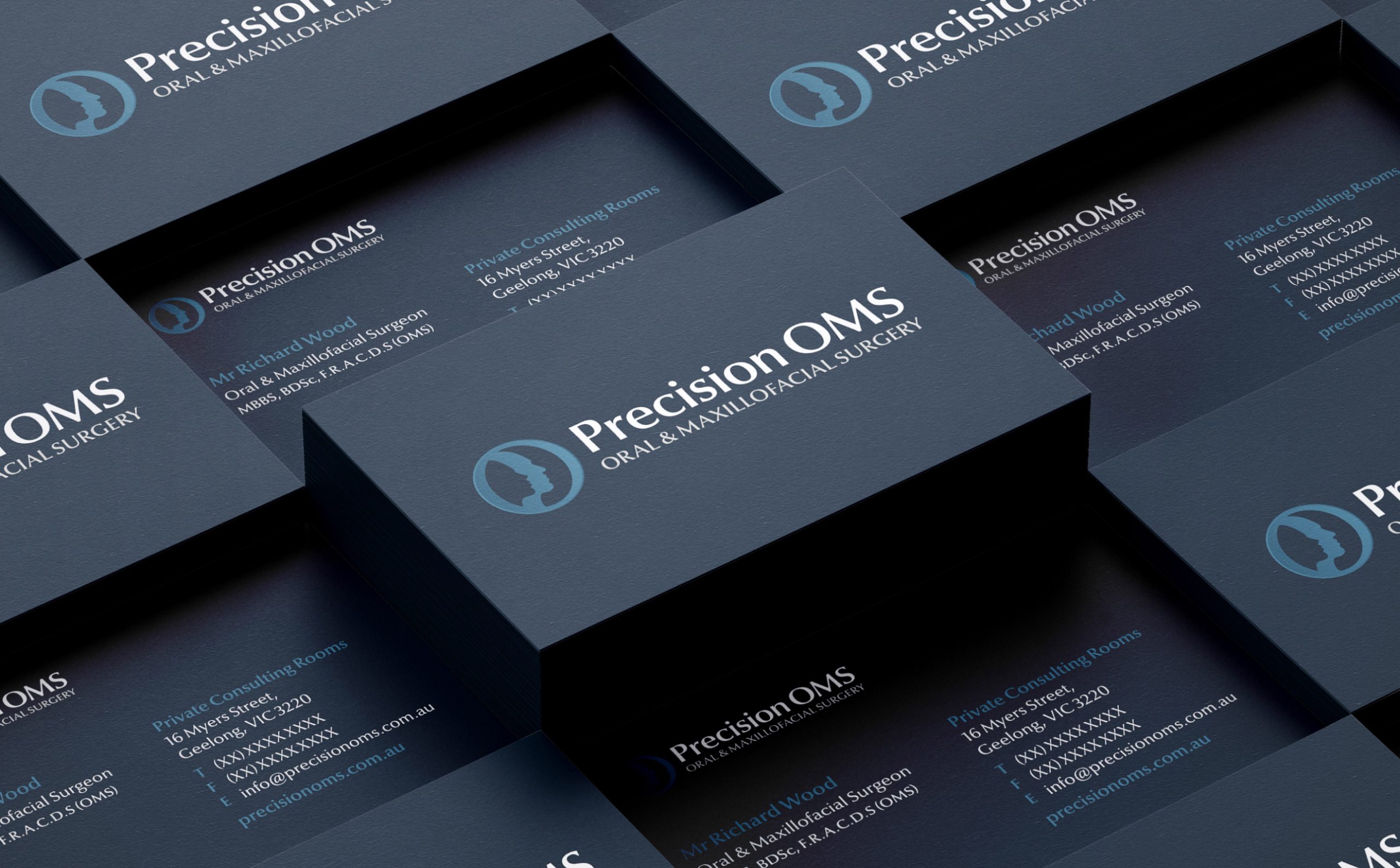 Precision OMS Business Cards